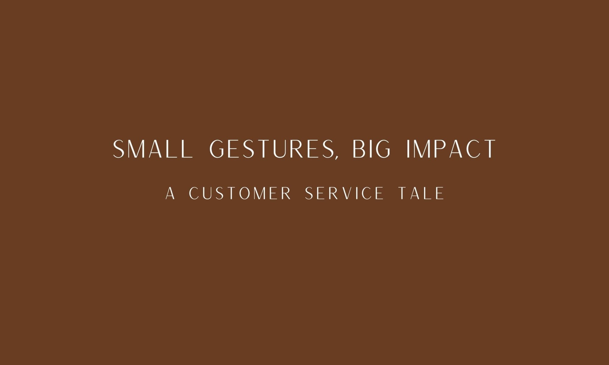 A Tale Of Terrible Customer Service - ORESTA clean beauty simplified