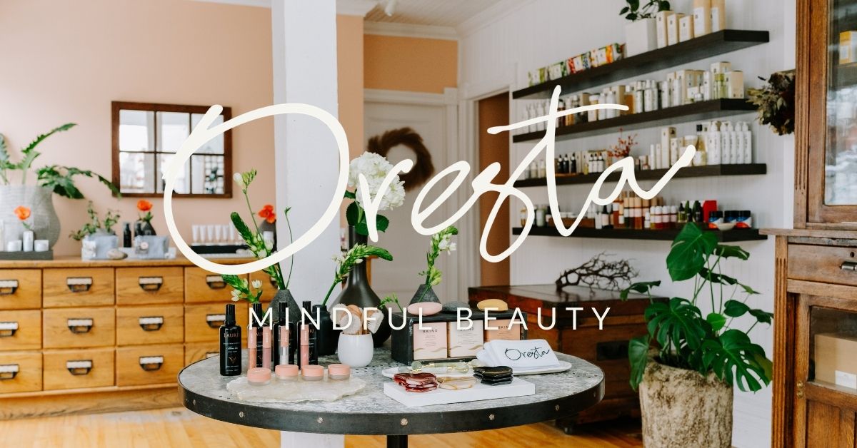 Organic spa, clean beauty boutique & online store in Ottawa.
– ORESTA mindful beauty