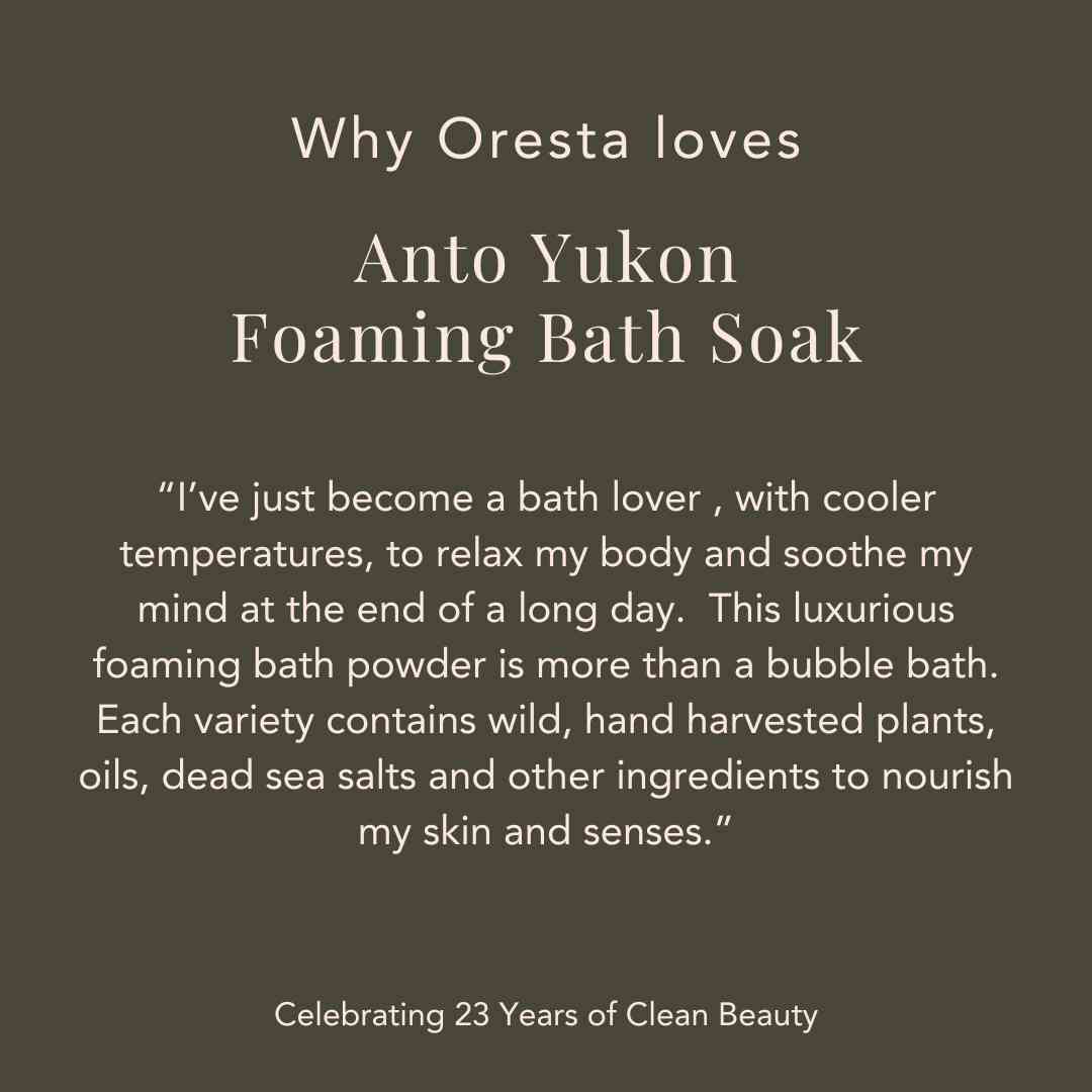 Anto Yukon - Anto Yukon Foaming Bath Soak - Small - ORESTA clean beauty simplified