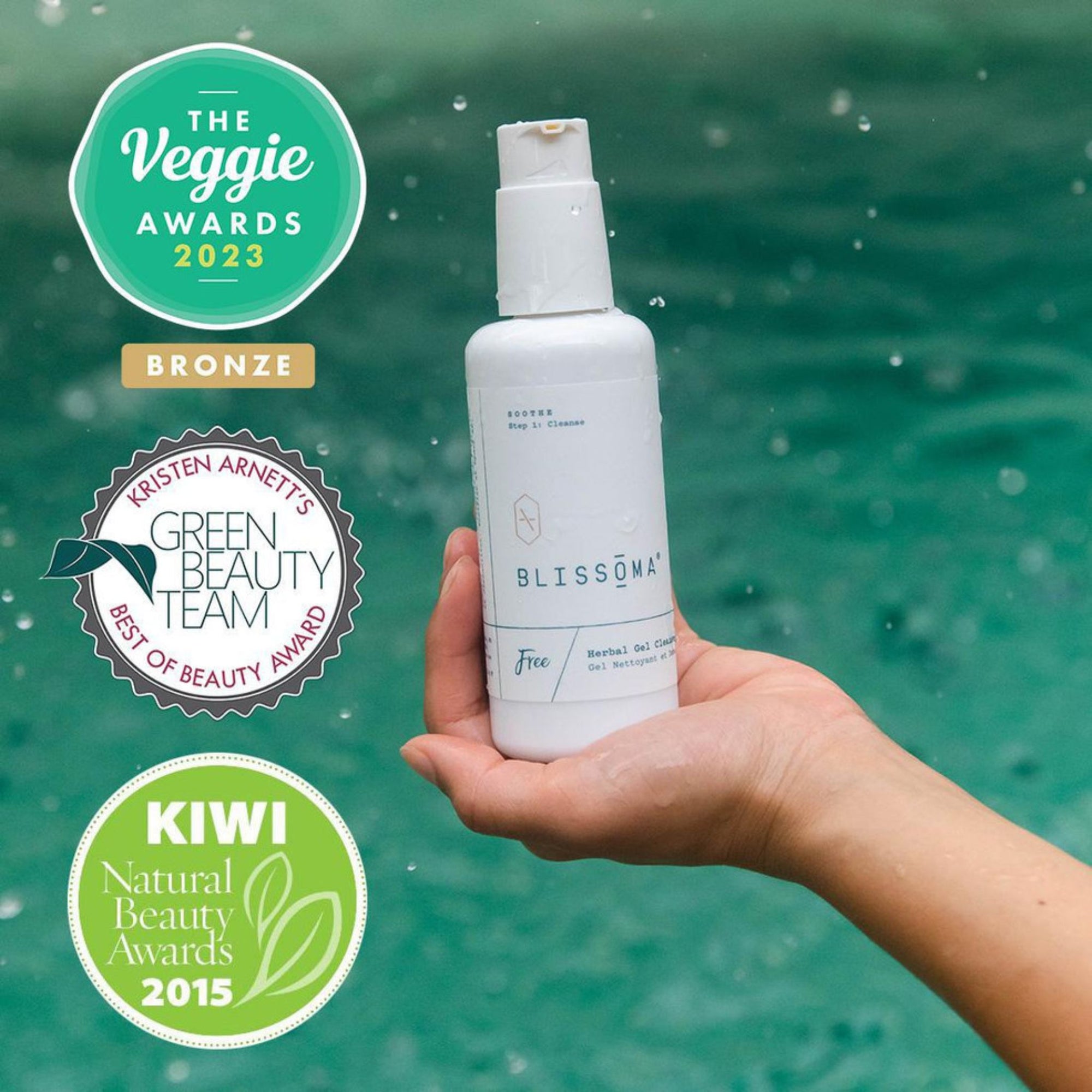 Blissoma Free Rejuvenating Herbal Gel Cleanser + Makeup Remover