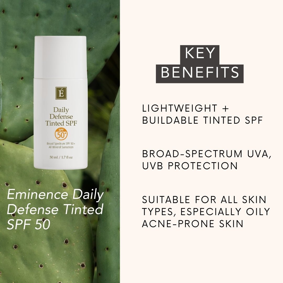 Eminence Organics - Eminence Daily Defense Tinted SPF 50 - ORESTA clean beauty simplified