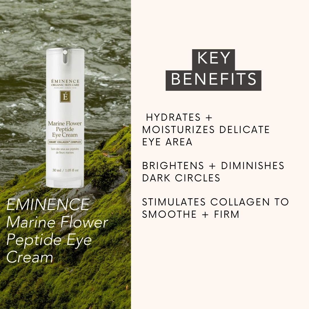 Eminence Organics - Eminence Marine Flower Peptide Eye Cream - ORESTA clean beauty simplified