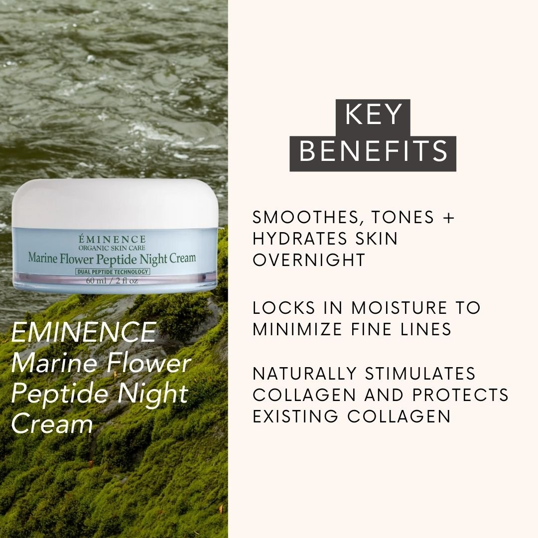 Eminence Organics - Eminence Marine Flower Peptide Night Cream - ORESTA clean beauty simplified
