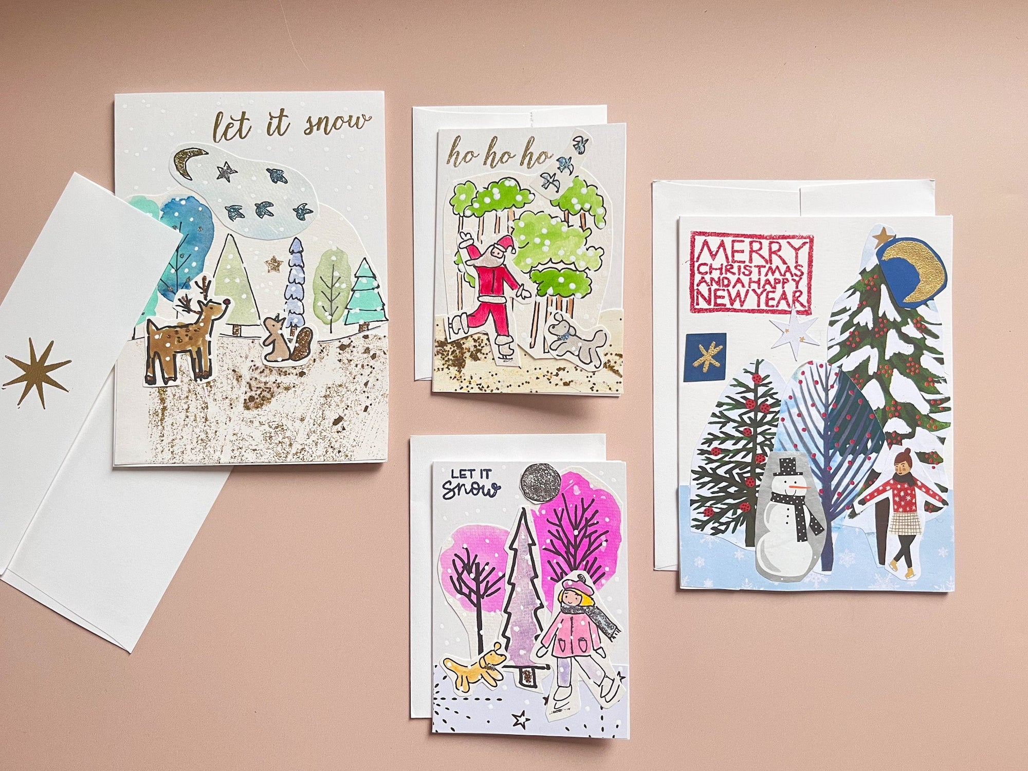 Emma Hitsman - Emma Hitsman Holiday Art Card - ORESTA clean beauty simplified