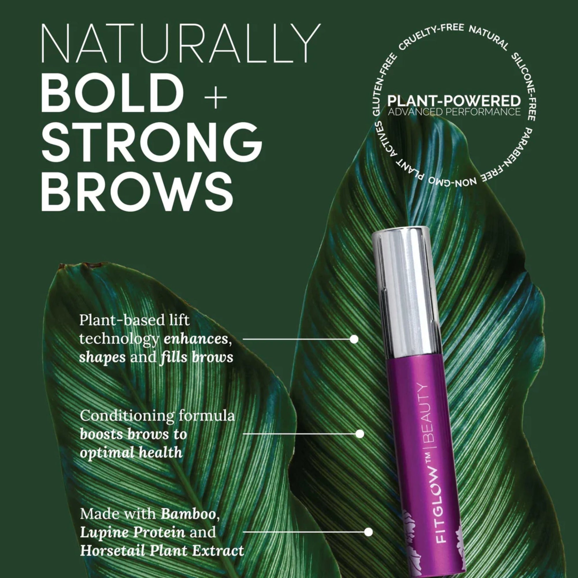 FitGlow Beauty - Fitglow Beauty Plant Protein Brow Gel - ORESTA clean beauty simplified