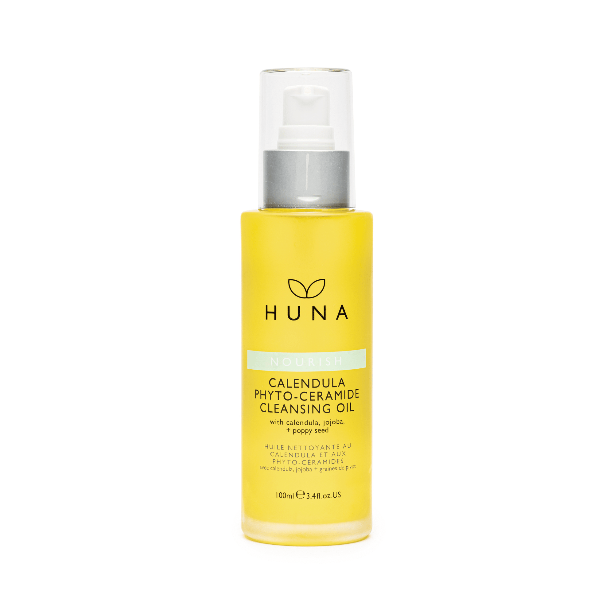 HUNA - Huna Nourish Calendula Phyto - Ceramide Cleansing Oil - ORESTA clean beauty simplified