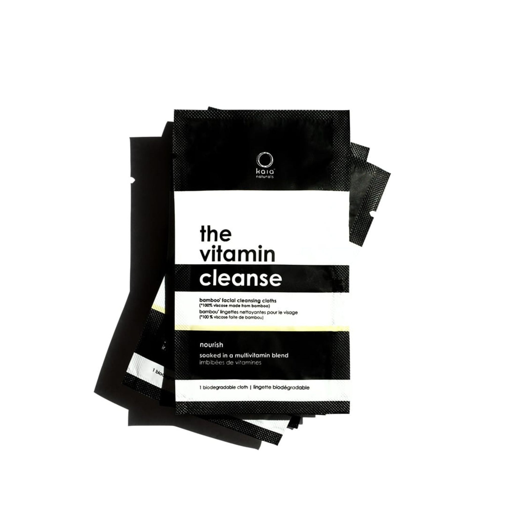 Kaia - Kaia Bamboo The Vitamin Cleanser Facial Cleansing Cloths - ORESTA clean beauty simplified