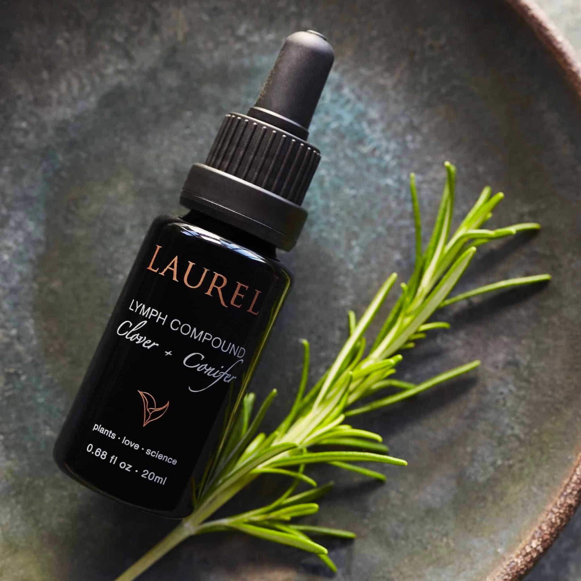 Laurel Skin - Laurel Lymph Compound Clover + Conifer - ORESTA clean beauty simplified