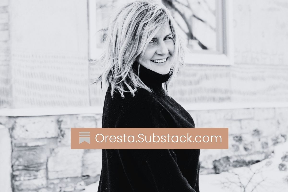 Oresta. Unedited. Why I'm on Substack - ORESTA mindful beauty