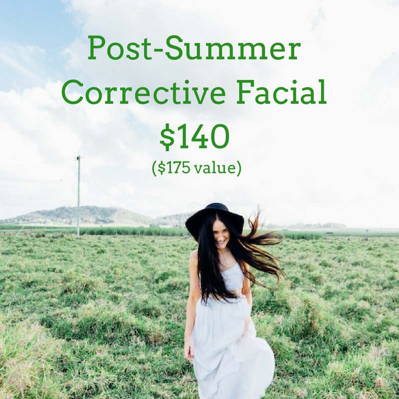 Post-Summer Corrective Facial with LED - ORESTA clean beauty simplified