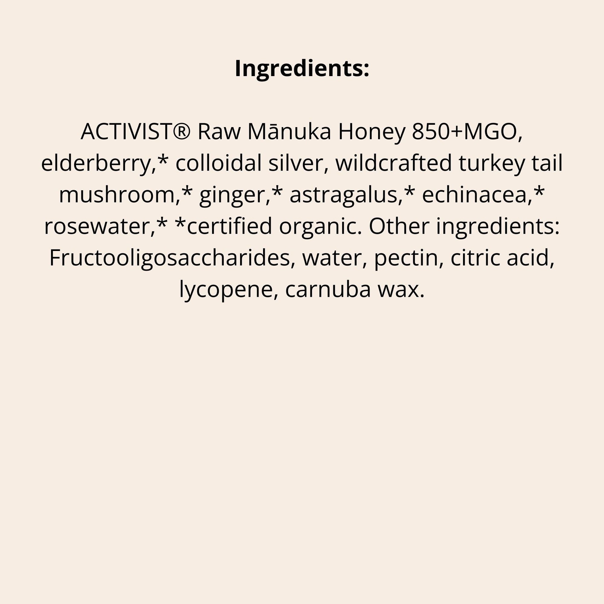 Activist - Activist Immune Gummies - ORESTA clean beauty simplified