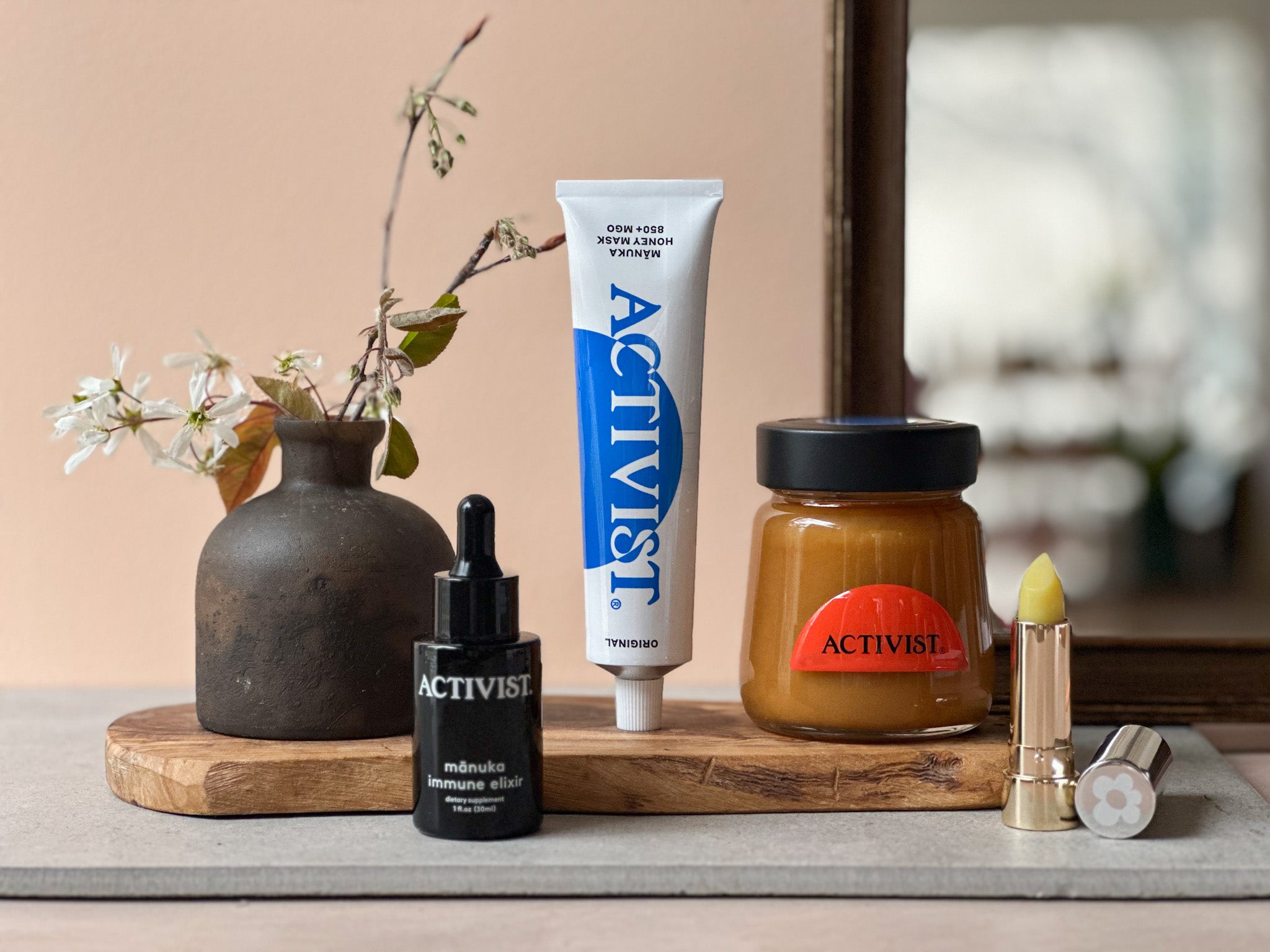 ジェンムーブ Volume Boost 60ml 10本セット Activist A.M.S Mānuka Honey Lip Balm – ORESTA mindful beauty