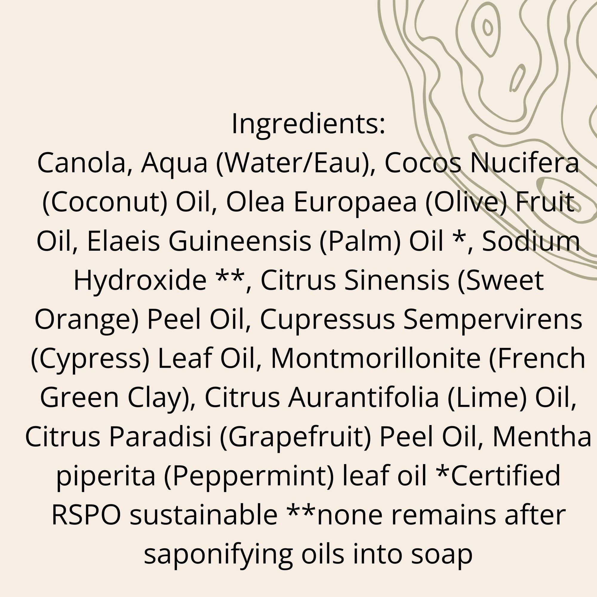 Anto Yukon - Anto Yukon West Coast Cypress + Citrus Soap - ORESTA clean beauty simplified