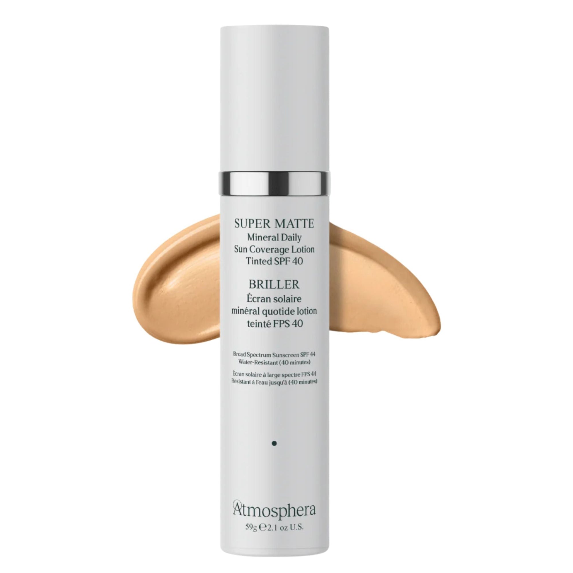 Atmosphera - Atmosphera Super Matte Mineral Daily Sun Coverage Lotion Tinted SPF 40 - ORESTA clean beauty simplified