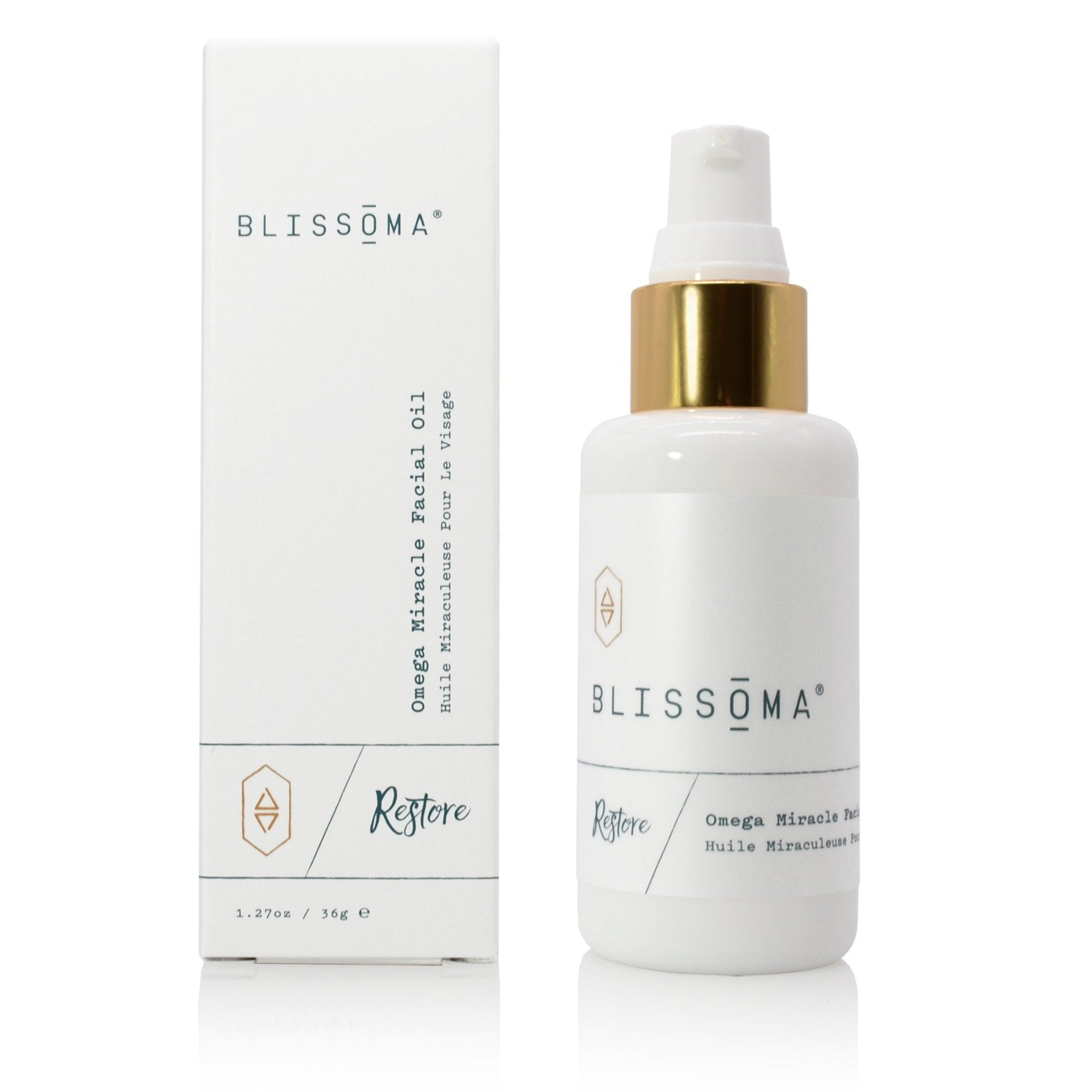 Blissoma - Blissoma Restore Omega Facial Oil EXPIRY DATE: 12/2024 - ORESTA clean beauty simplified