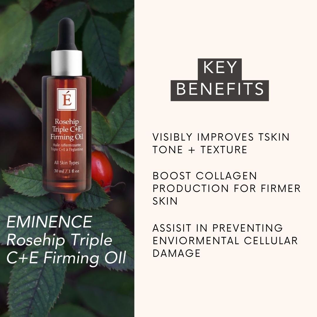 Eminence Organics - Eminence Rosehip Triple C+E Firming Oil - ORESTA clean beauty simplified
