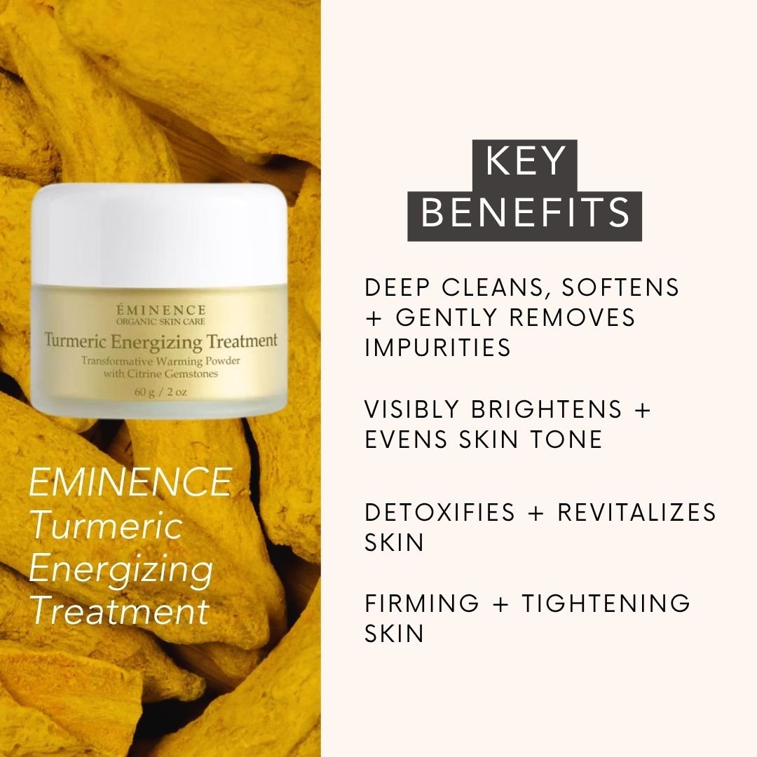 Eminence Organics - Eminence Turmeric Energizing Treatment with Citrine Gemstones - ORESTA mindful beauty