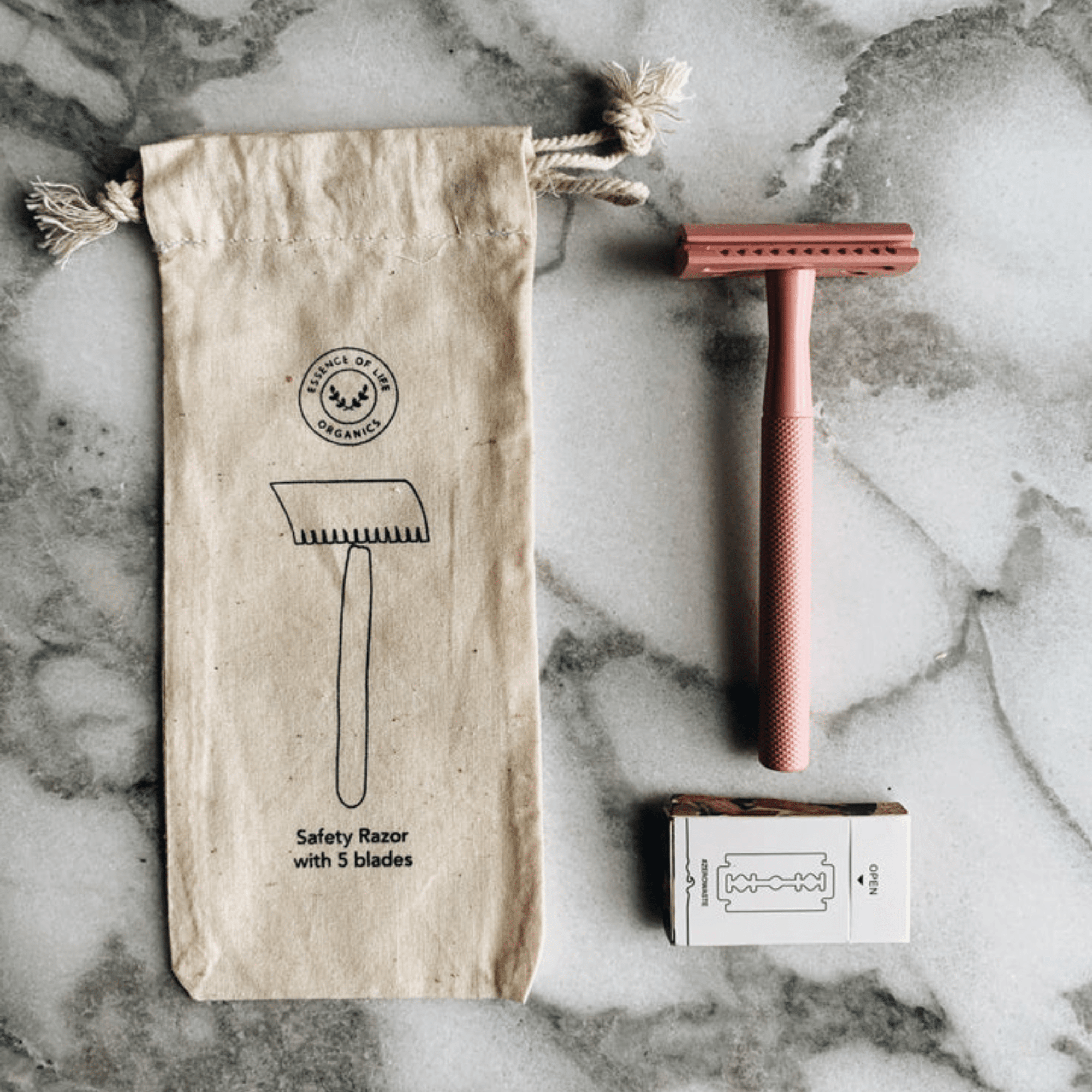 Essence Of Life Organics - Safety Razor Kit - ORESTA clean beauty simplified