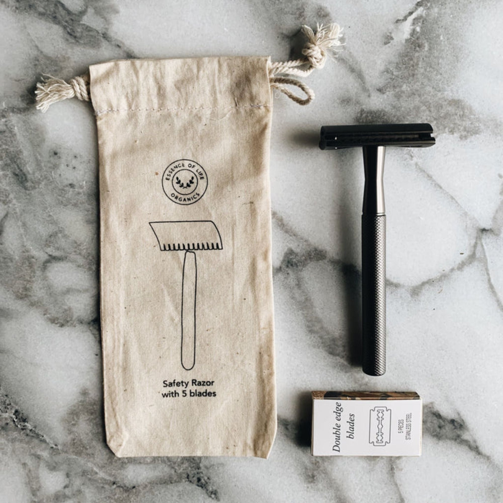 Essence Of Life Organics - Safety Razor Kit - ORESTA clean beauty simplified
