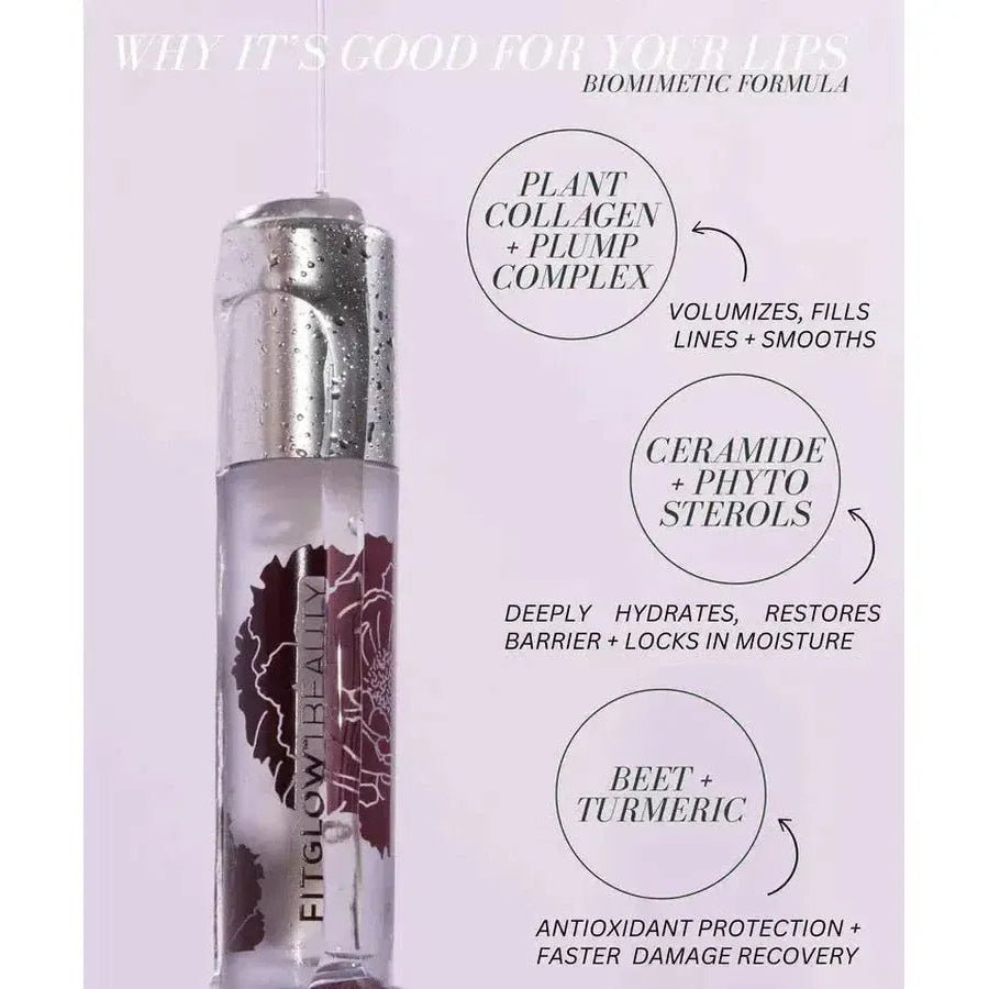 FitGlow Beauty - Fitglow Night Lip Serum - ORESTA clean beauty simplified