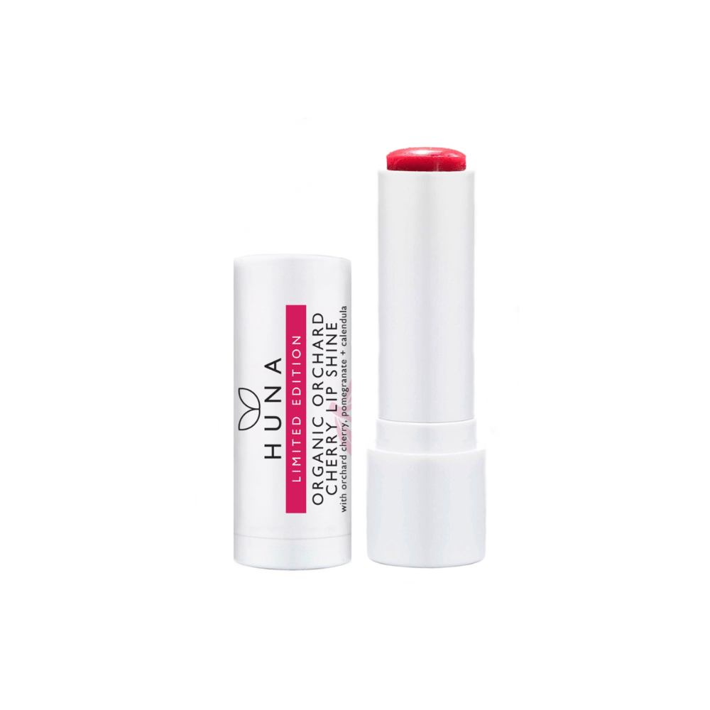 HUNA - Huna Limited Edition Organic Orchard Cherry Lip Shine - ORESTA clean beauty simplified