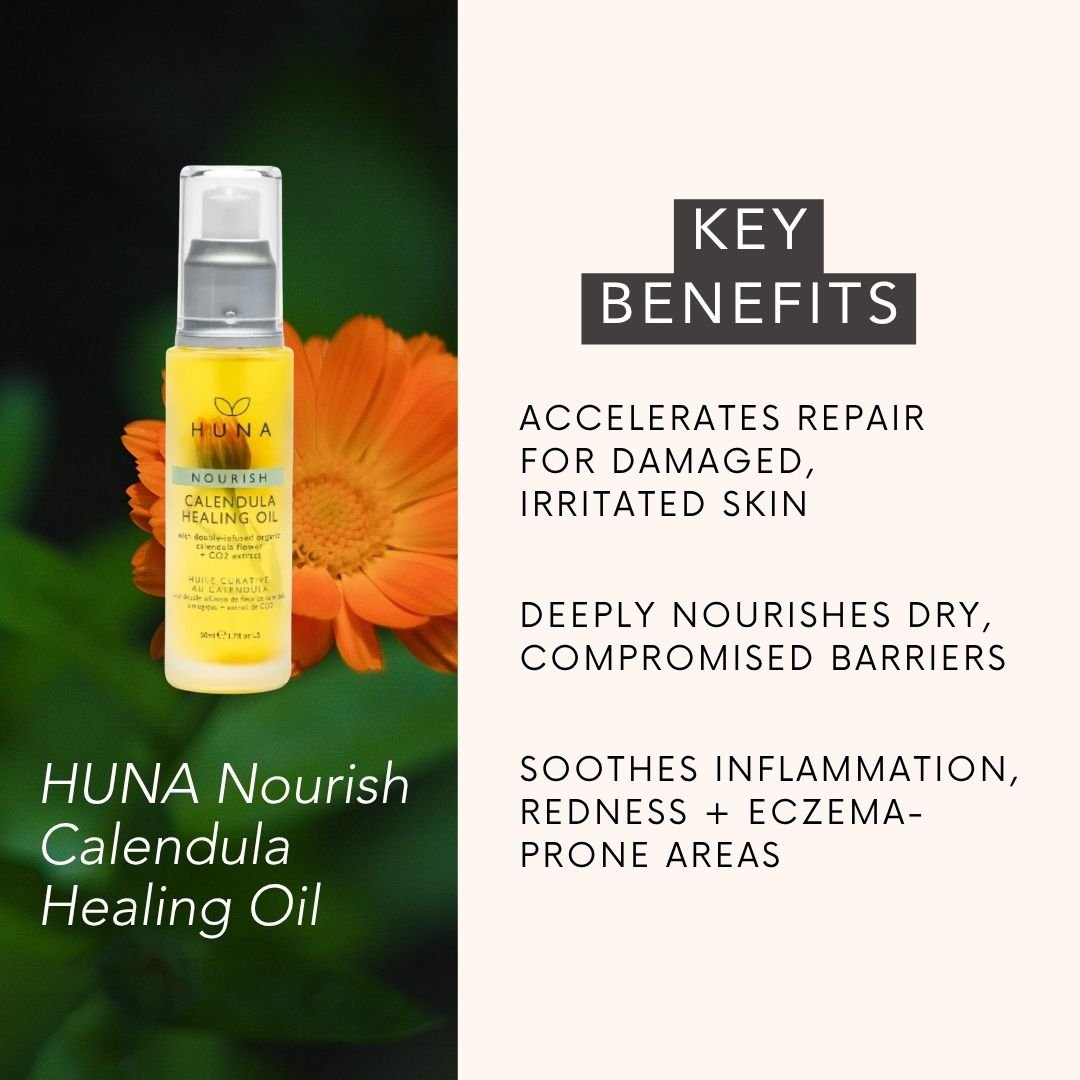 HUNA - Huna Nourish Calendula Healing Oil - ORESTA mindful beauty