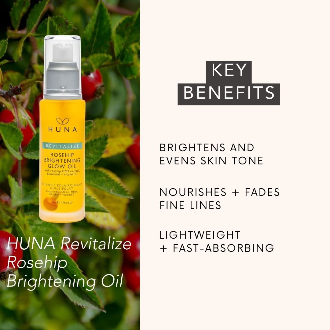 HUNA - Huna Revitalize Rosehip Brightening Oil - ORESTA mindful beauty