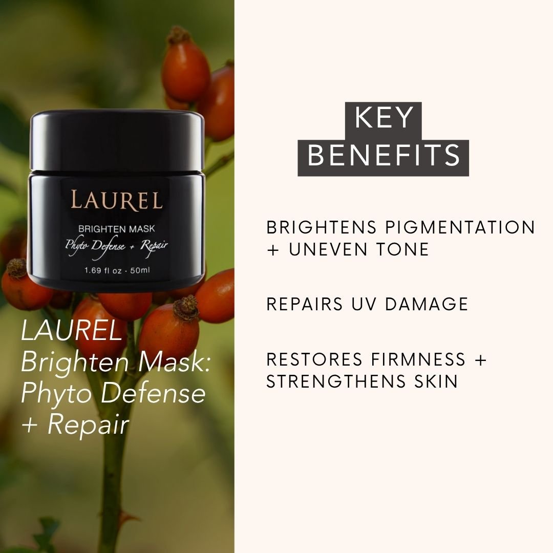 Laurel Skin - Laurel Brighten Mask: Phyto Defense + Repair - ORESTA mindful beauty