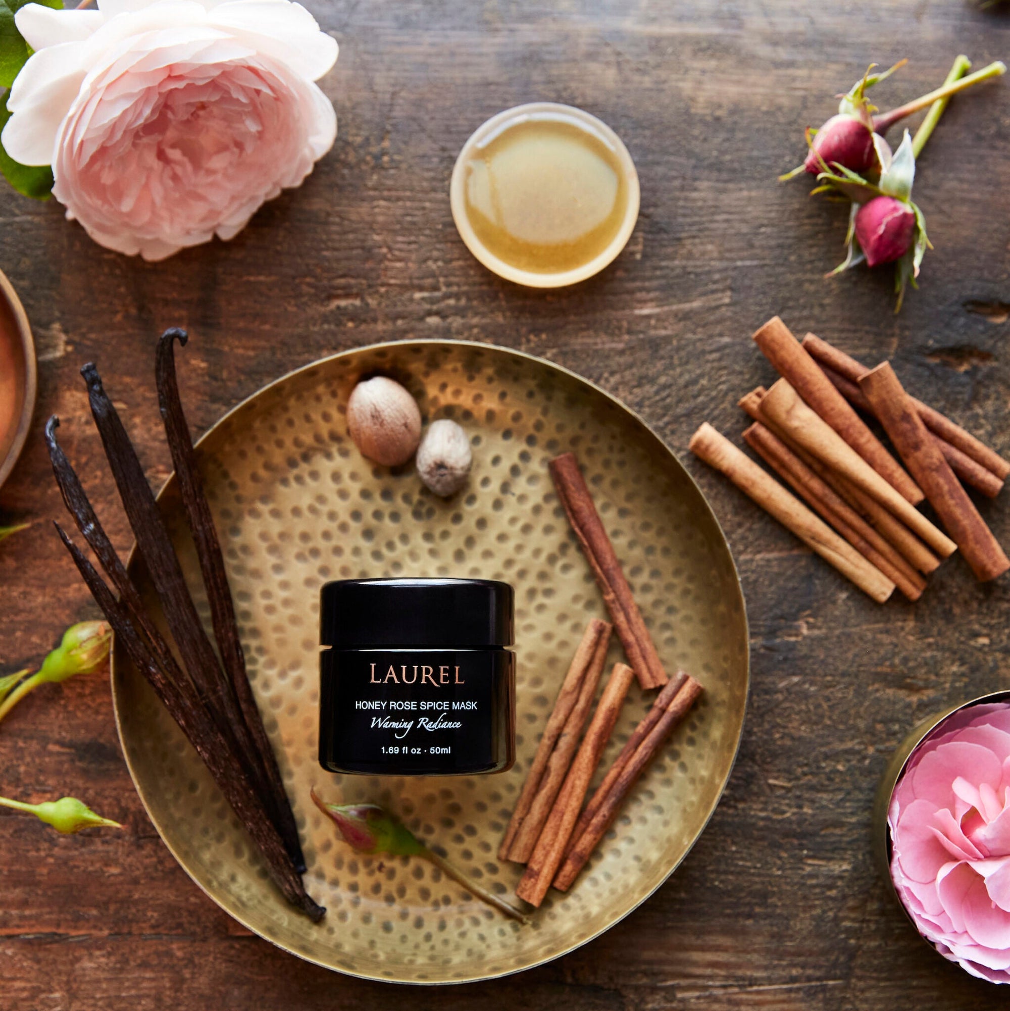 Laurel Skin - Laurel Honey Rose Spice Mask: Warming Radiance - ORESTA clean beauty simplified