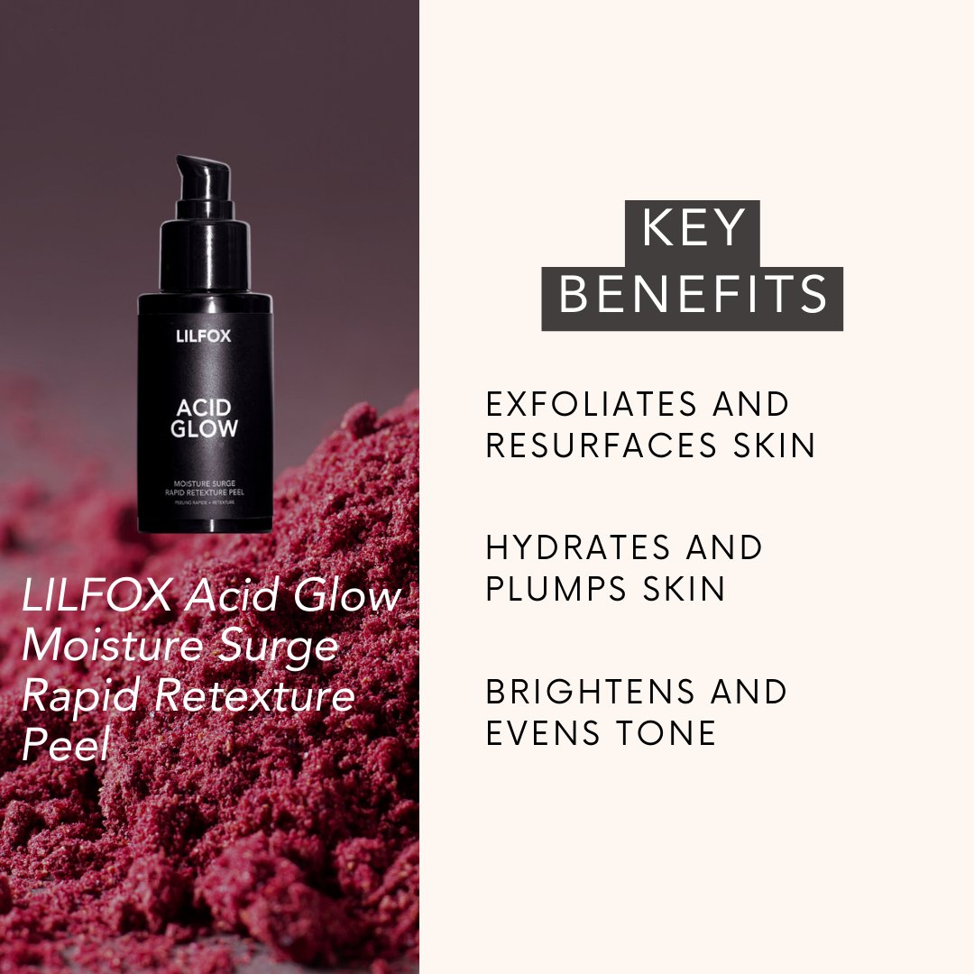 Lilfox - LILFOX ACID GLOW Rapid Retexture Peel - ORESTA clean beauty simplified