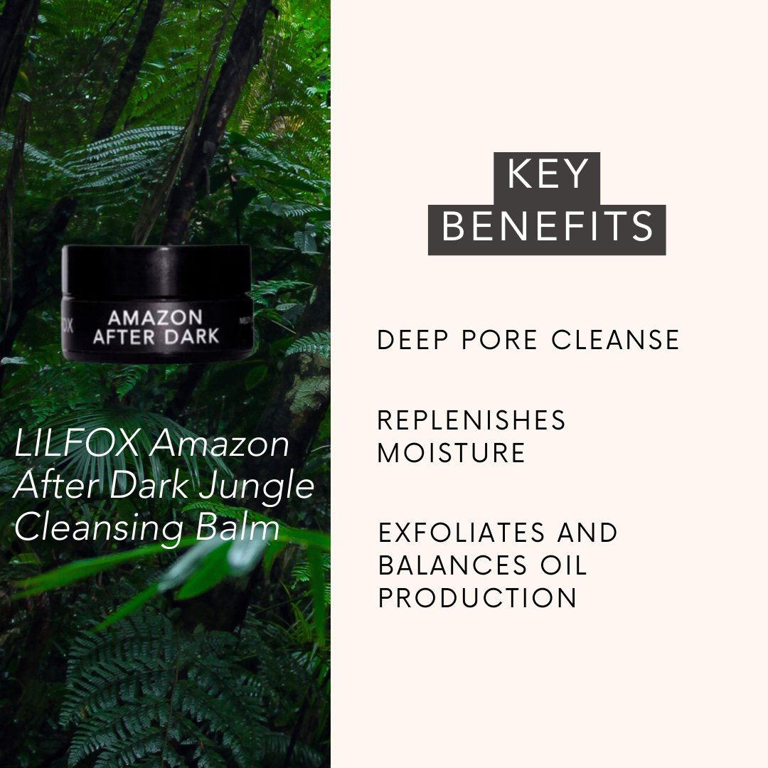 Lilfox - LILFOX Amazon After Dark Melty Jungle Cleansing Balm - ORESTA clean beauty simplified