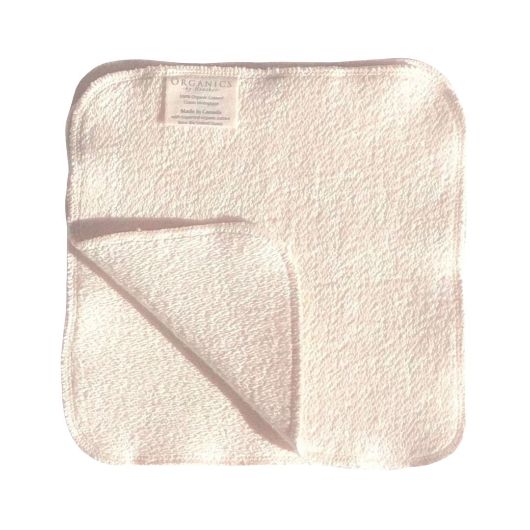 Organics by Heather - Organic Cotton Face Cloth - ORESTA mindful beauty