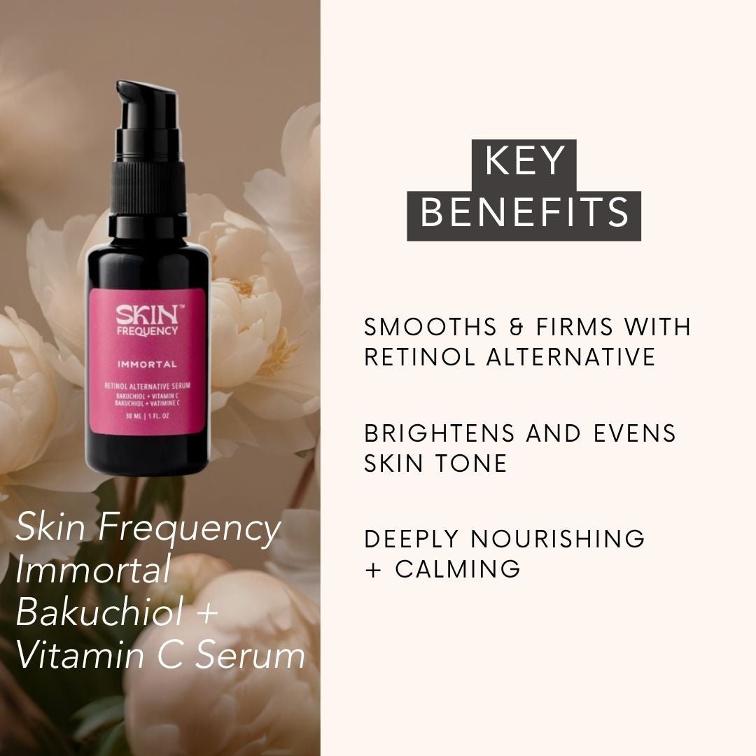 Skin Frequency - Skin Frequency Immortal Bakuchiol + Vitamin C Serum - ORESTA mindful beauty
