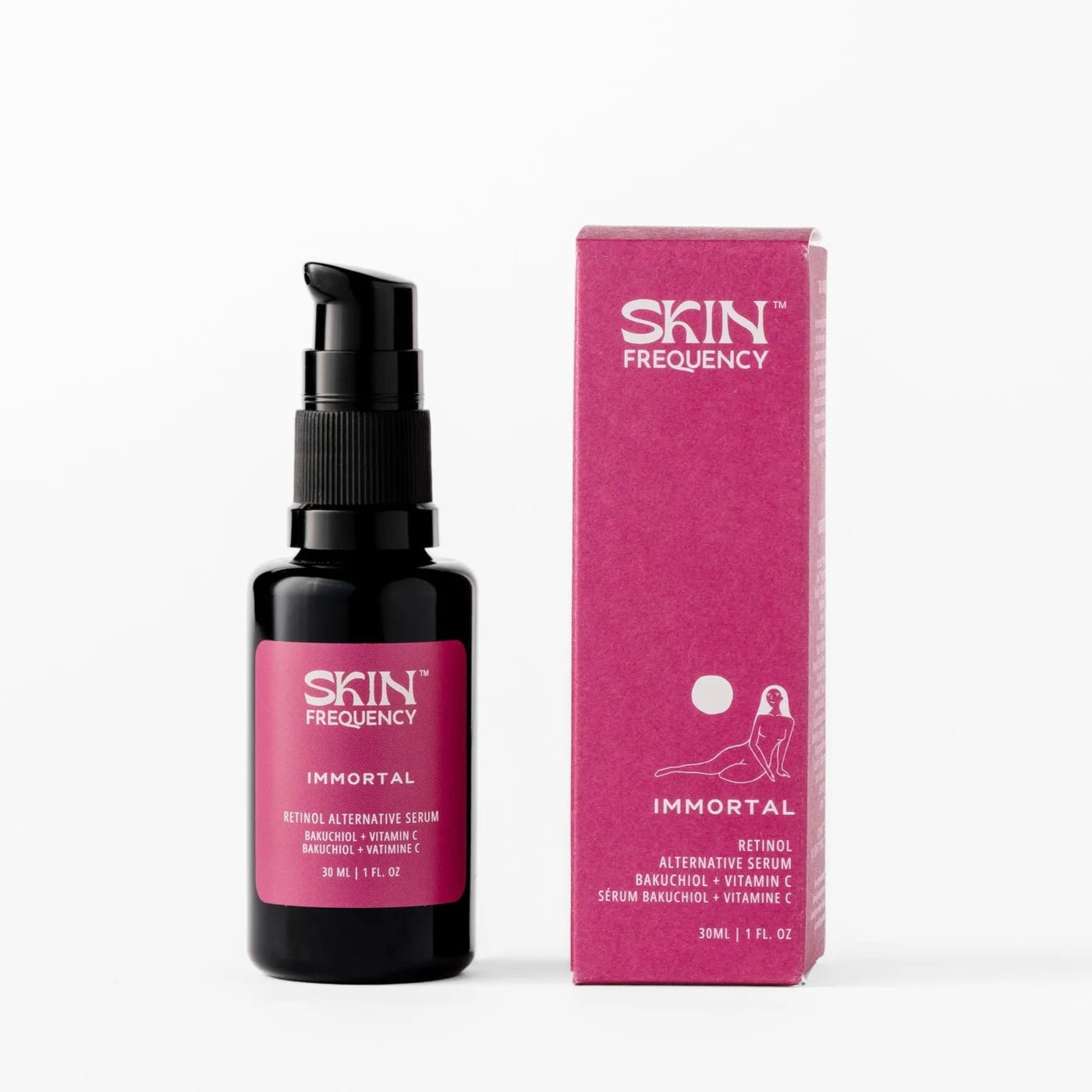 Skin Frequency - Skin Frequency Immortal Bakuchiol + Vitamin C Serum - ORESTA clean beauty simplified
