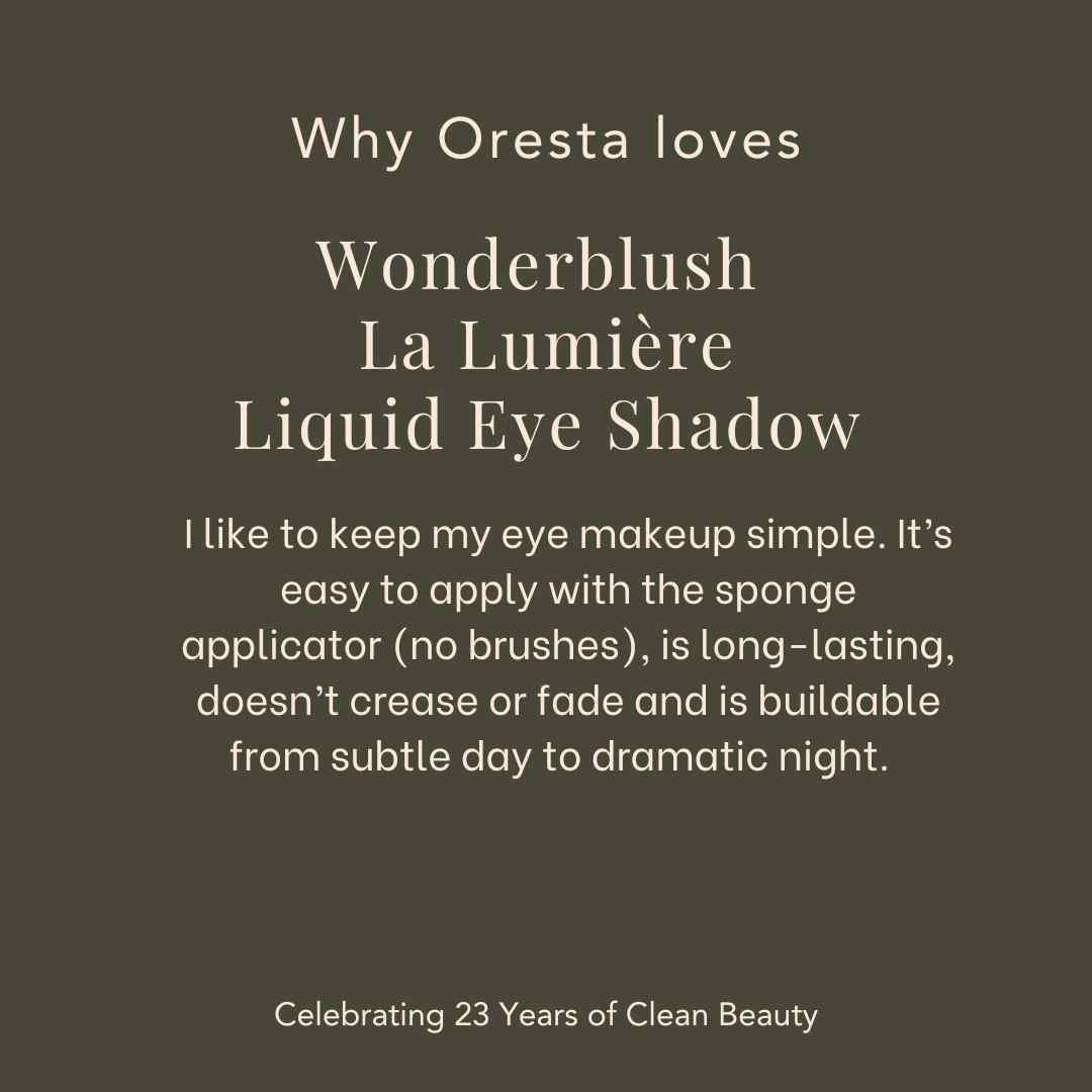 Wonderblush - Wonderblush La Lumière Liquid Eye Shadow - ORESTA clean beauty simplified