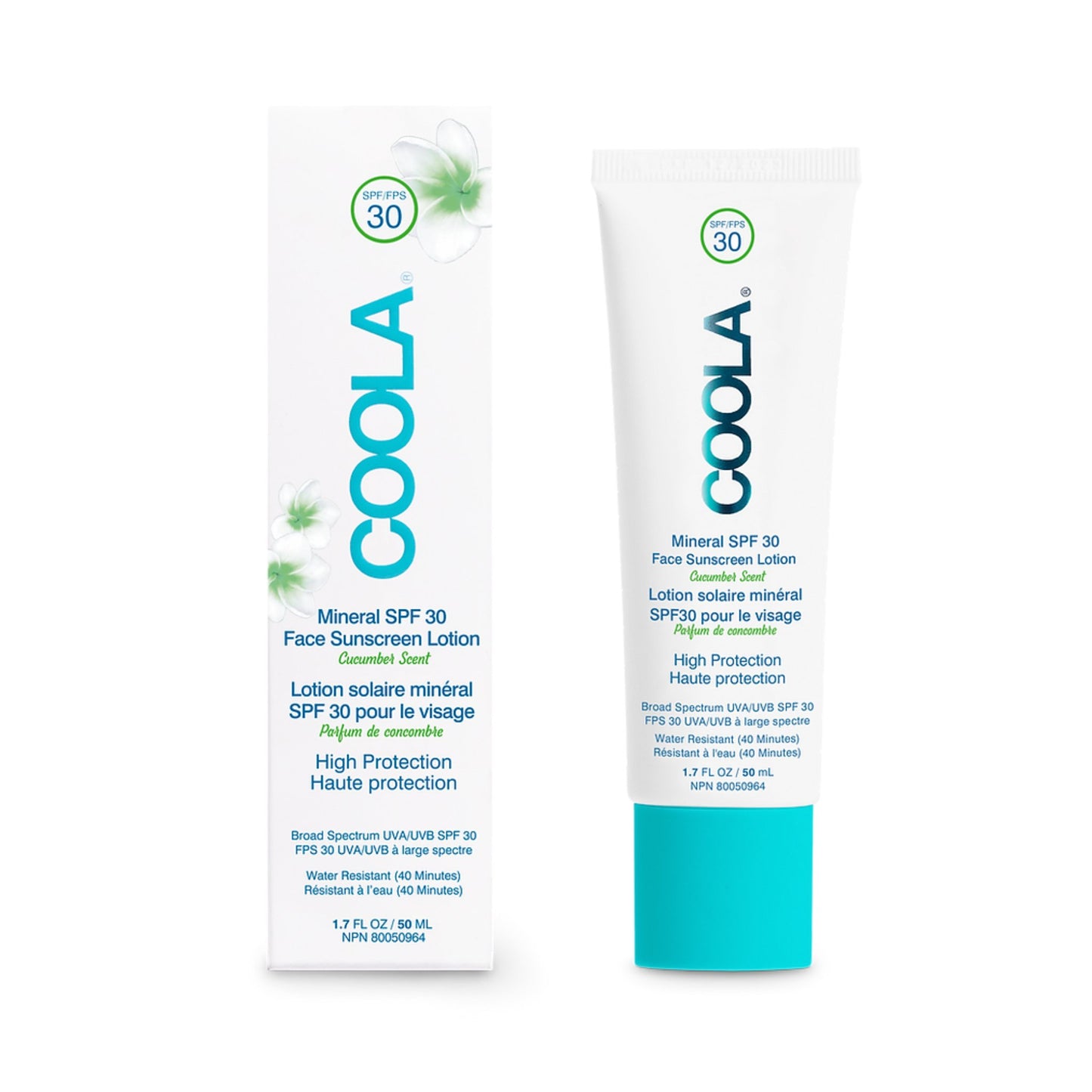 COOLA - Coola Mineral Face Sunscreen SPF 30 - Cucumber - ORESTA clean beauty simplified
