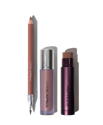 FitGlow Beauty - FITGLOW Signature Lip Trio Set - ORESTA clean beauty simplified