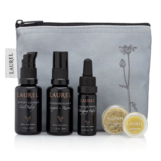 Laurel Skin - Laurel Travel Set: Balance + Support - ORESTA clean beauty simplified