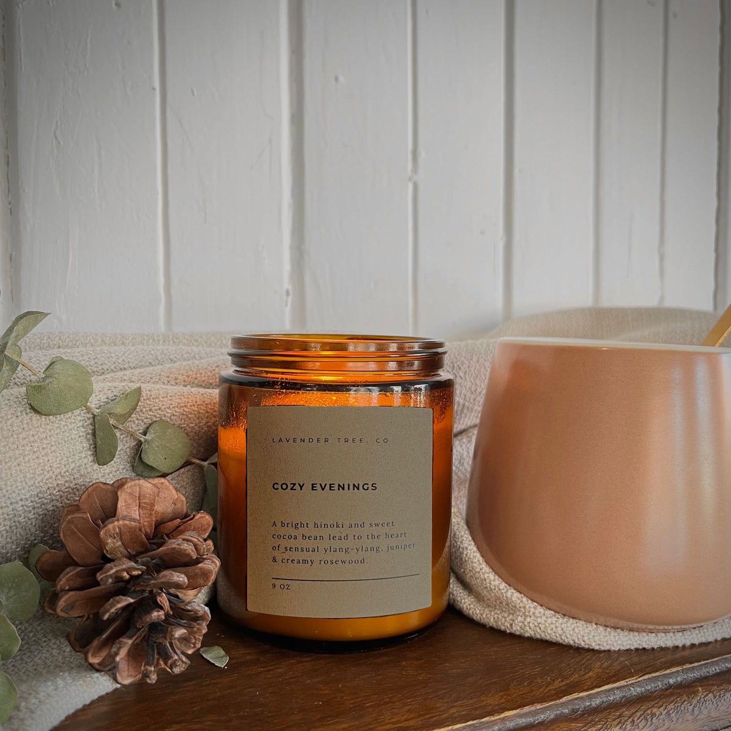 Lavender Tree Co. - Lavender Tree Co Cozy Evenings Candle - ORESTA clean beauty simplified