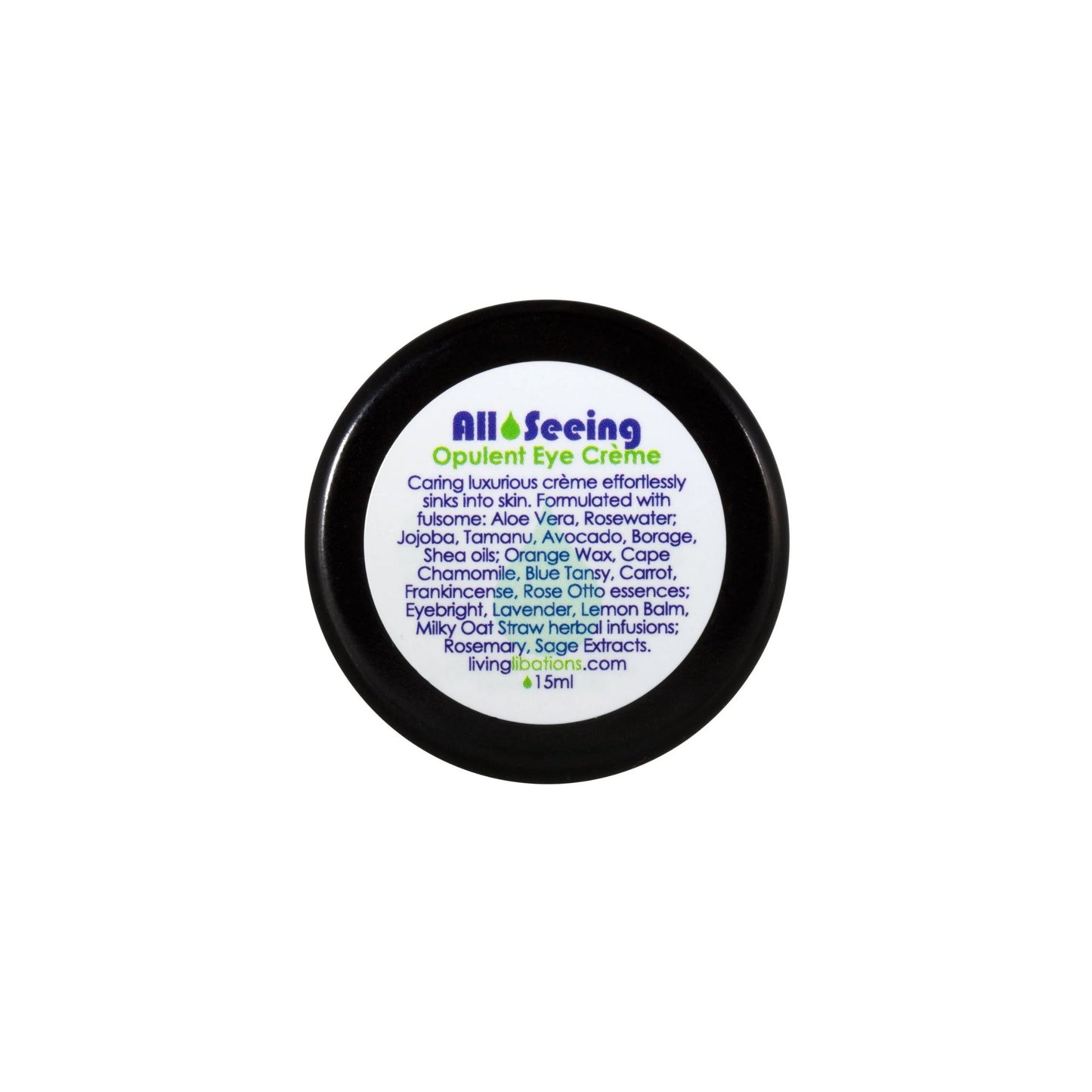 Living Libations - Living Libations All Seeing Eye Creme - ORESTA clean beauty simplified