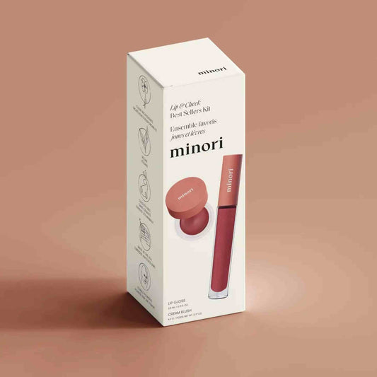 minori - Minori Lip & Cheek Bestsellers Kit - ORESTA clean beauty simplified