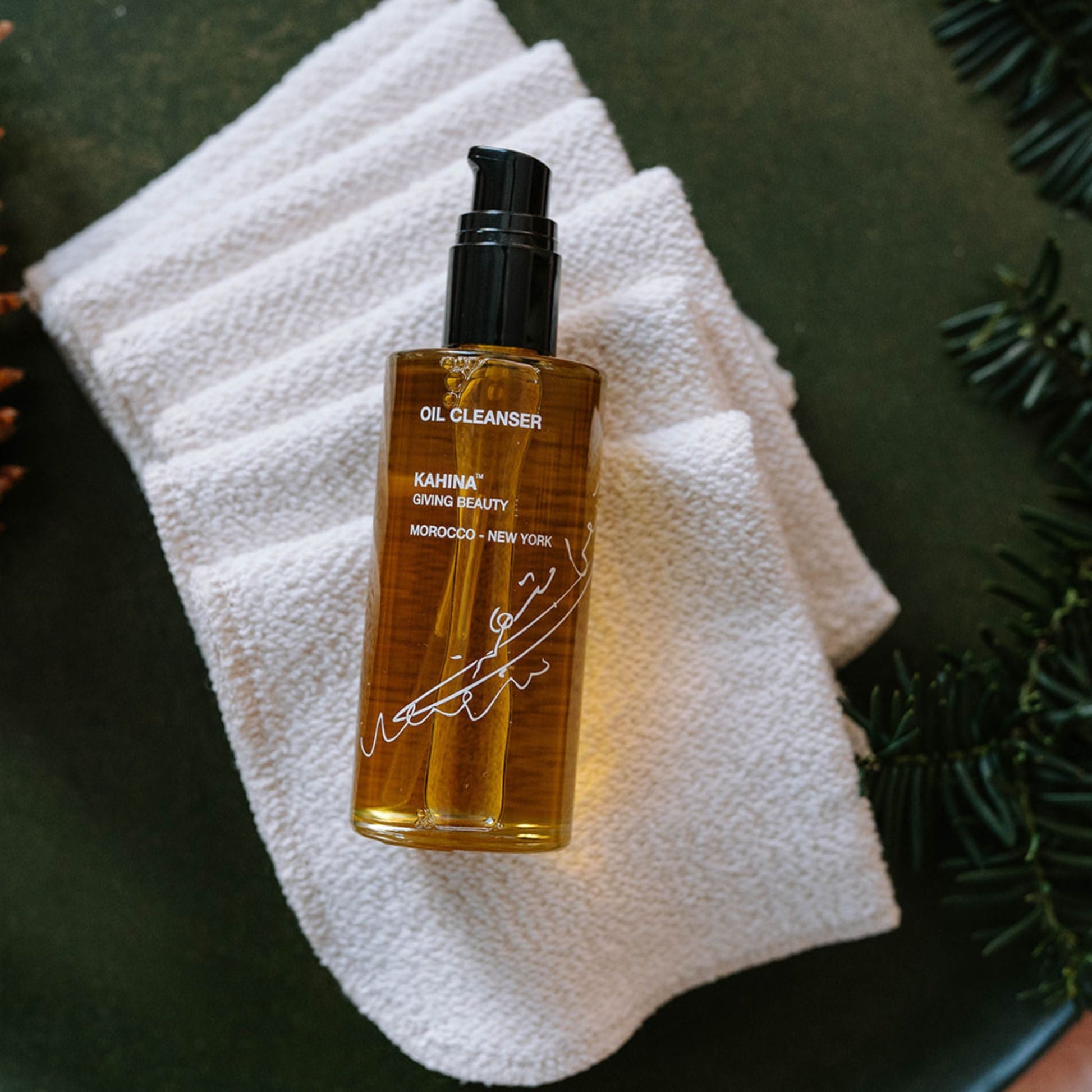 Organic Cotton Face Cloth ORESTA clean beauty simplified